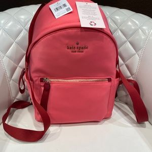 NWT Kate Spade medium Pink Backpack